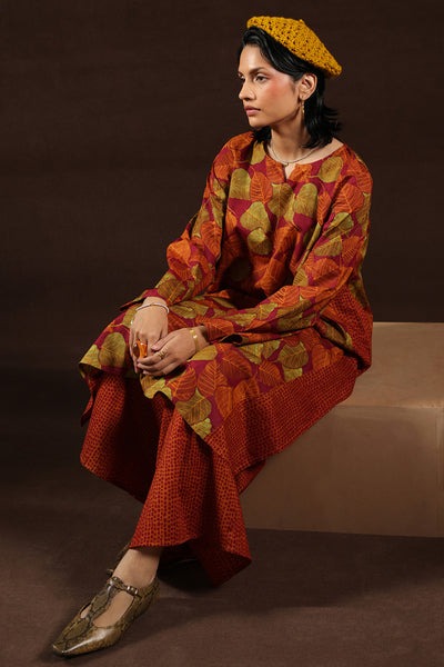 Peepal-Printed-Co-Ord-Set-W25B1130-Brown-8