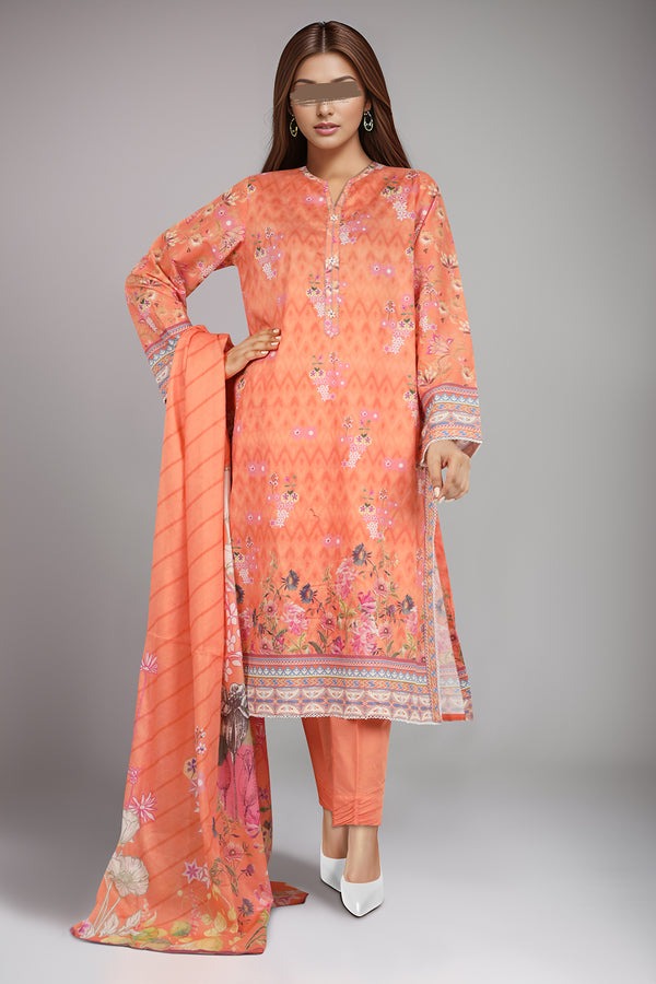 Printed-Lawn-Stitched-2-Piece-Shirt-Dupatta
