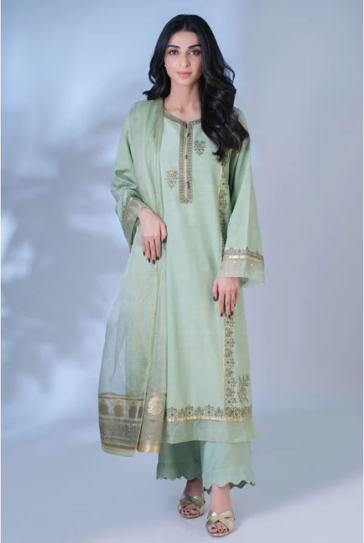 Unstitched-3-Piece-Embroidered-Raw-Silk-Suit