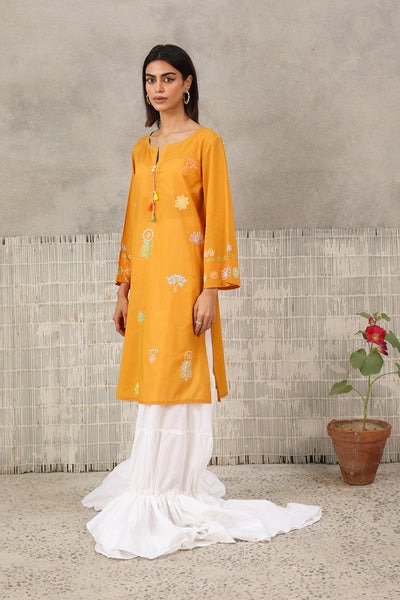 Gypsy-Wonders-Joy-weave-Kurta-S25W8219-Mustard-8
