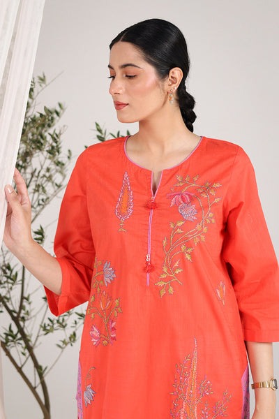 Rang-o-Zaib-Kurta-S25T6092-Orange-8