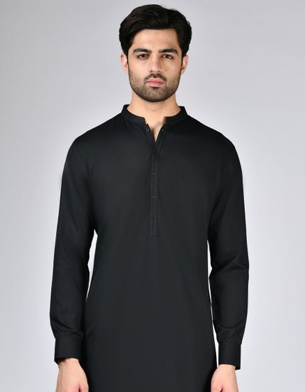 BLACK-BLENDED-KAMEEZ-SHALWAR-JJKS-A-33085
