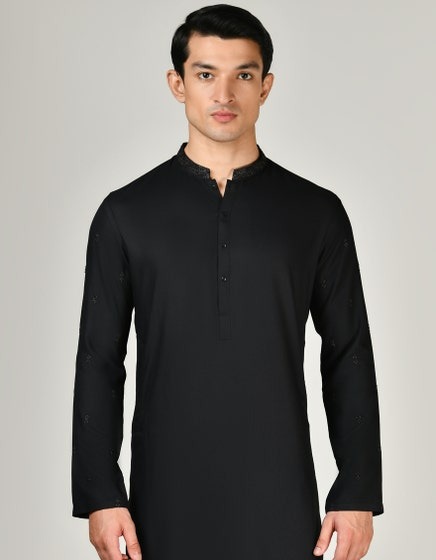 BLACK-BLENDED-KAMEEZ-SHALWAR-JJKS-A-34797
