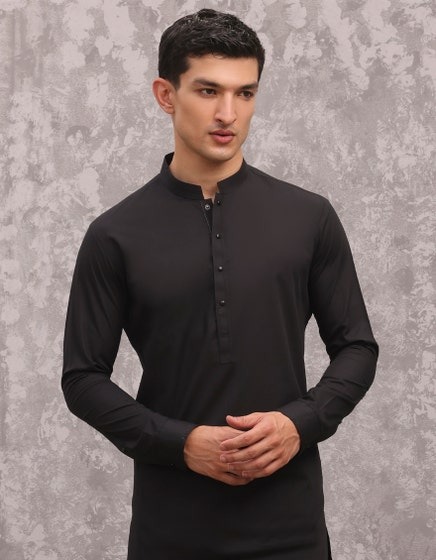 BLACK-BLENDED-KAMEEZ-SHALWAR-JJKS-S-32973
