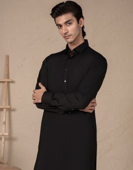 BLACK-COTTON-KAMEEZ-SHALWAR-JJKS-A-33126
