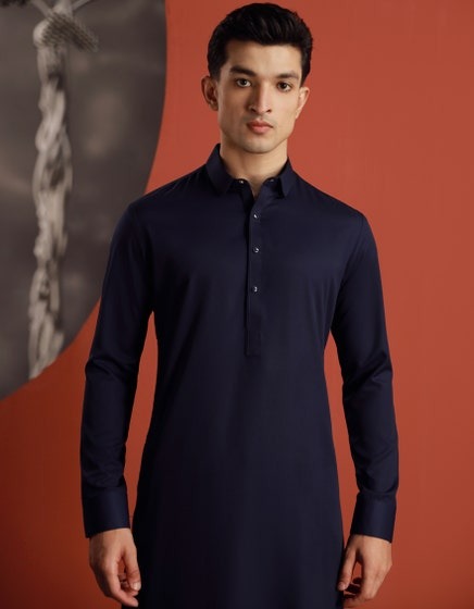 BLUE-BLENDED-KAMEEZ-SHALWAR-JJKS-W-34843
