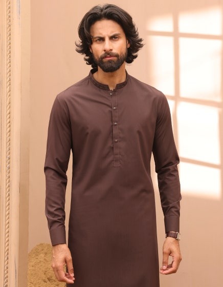 BROWN-BLENDED-KAMEEZ-SHALWAR-JJKS-A-32958
