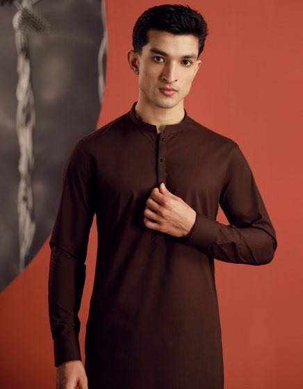 BROWN-BLENDED-KAMEEZ-SHALWAR-JJKS-A-33055
