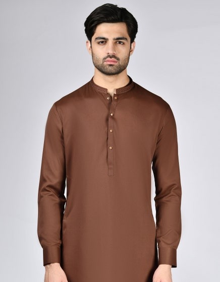 BROWN-BLENDED-KAMEEZ-SHALWAR-JJKS-A-46466
