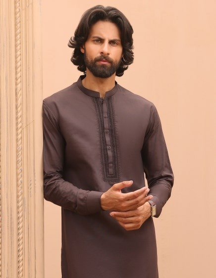 BROWN-COTTON-KAMEEZ-SHALWAR-JJKS-A-37894
