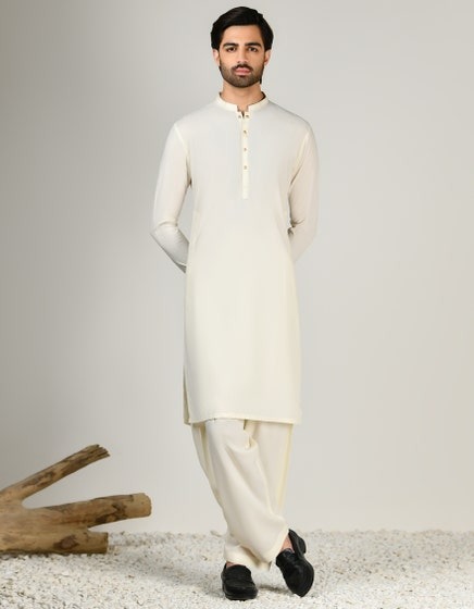 CREAM-POLYESTER-KAMEEZ-SHALWAR-JJKS-A-32996
