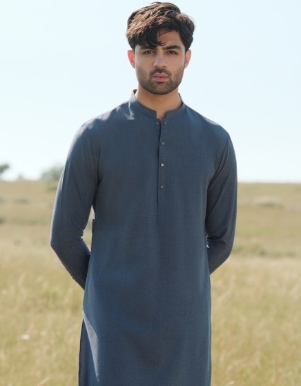 DENIM-BLUE-BLENDED-KAMEEZ-SHALWAR-JJKS-W-47343
