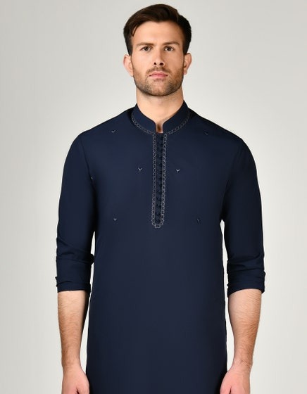 NAVY-BLUE-BLENDED-KAMEEZ-SHALWAR-JJKS-A-34801
