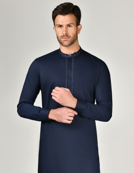 NAVY-BLUE-BLENDED-KAMEEZ-SHALWAR-JJKS-A-34857
