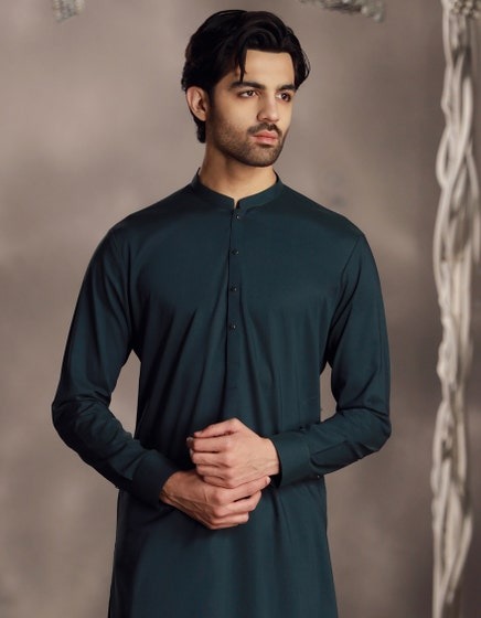 SEA-GREEN-COTTON-KAMEEZ-SHALWAR-JJKS-A-33020
