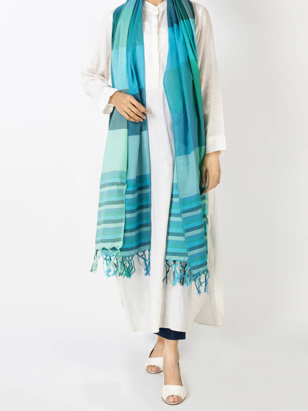 TEAL-SILK-WOMEN-STOLE-ALCR-ST-1055