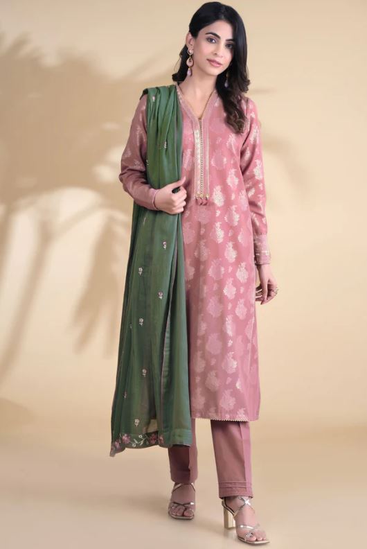 Unstitched-3-Piece-Embroidered-Jacquard-Suit
