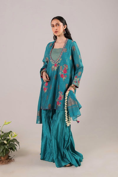 Golden-Rose-Festive-Ensemble-S25F7125-Ferozi-12