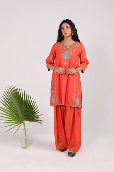 Shoukh-Rang-Luxe-Set-S25F7090-Orange-8