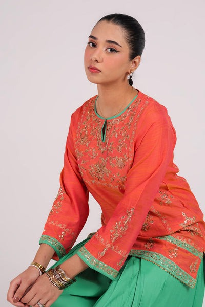 Shoukh-Rang-Zardozi-Set-S25F7093-Orange-8