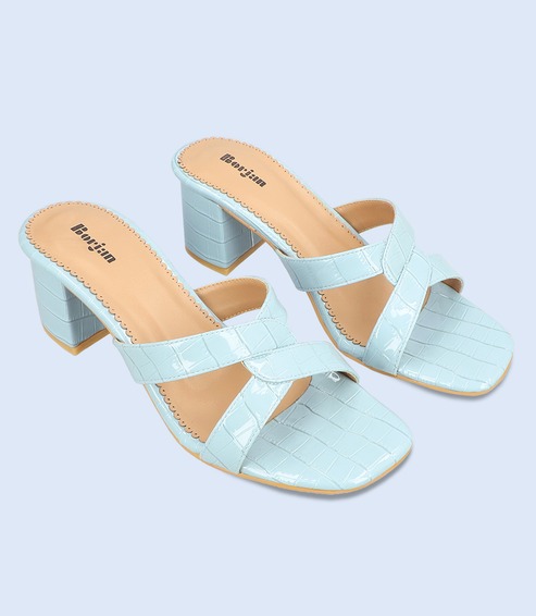 W9840-LIGHT-BLUE-Women-Slipper-heel