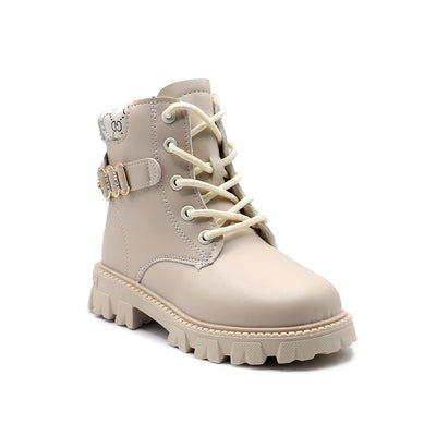 Beige-Casual-Boots-G60017
