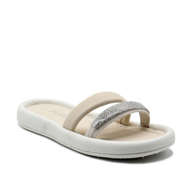 Beige-Casual-Slipper-K00G20014
