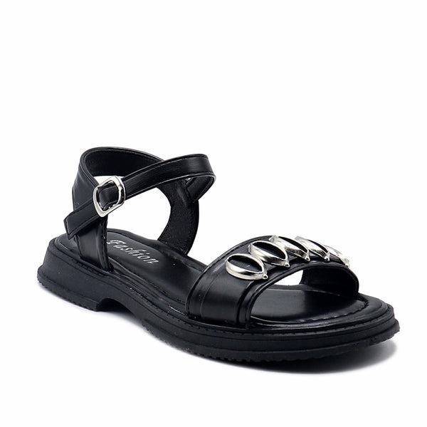 Black-Casual-Sandal-K00G10011
