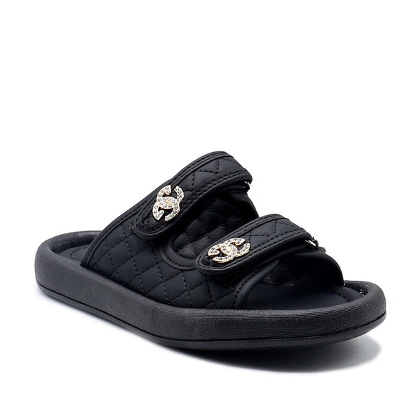 Black-Casual-Slipper-K00G20013
