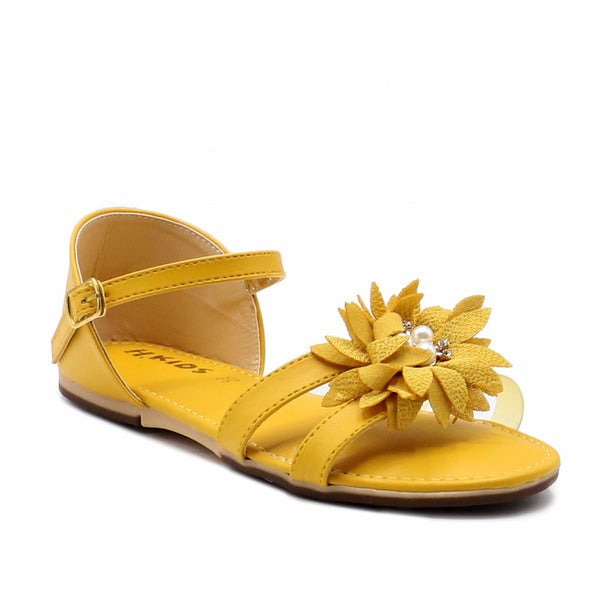 Yellow-Casual-Sandal-K00G30066
