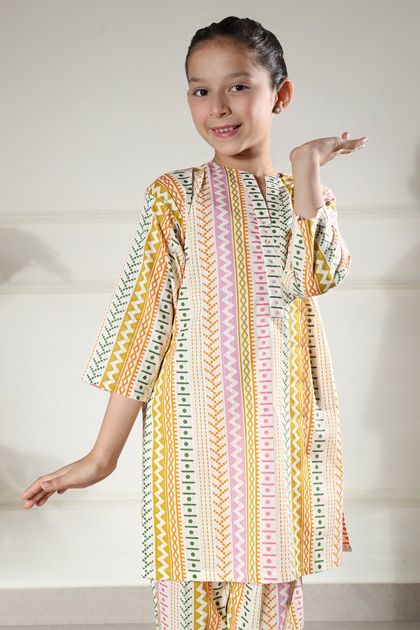 Pinted-Lawn-2-Piece-Shirt-Trouser-For-Kids-89859