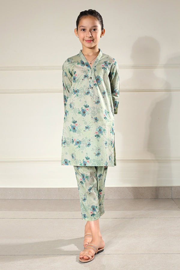 Pinted-Lawn-2-Piece-Shirt-Trouser-For-Kids-91515