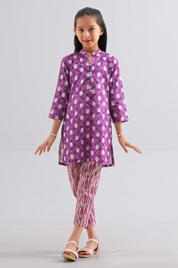 Pinted-Lawn-Stitched-2-Piece-Shirt-Trouser-For-Kids-405