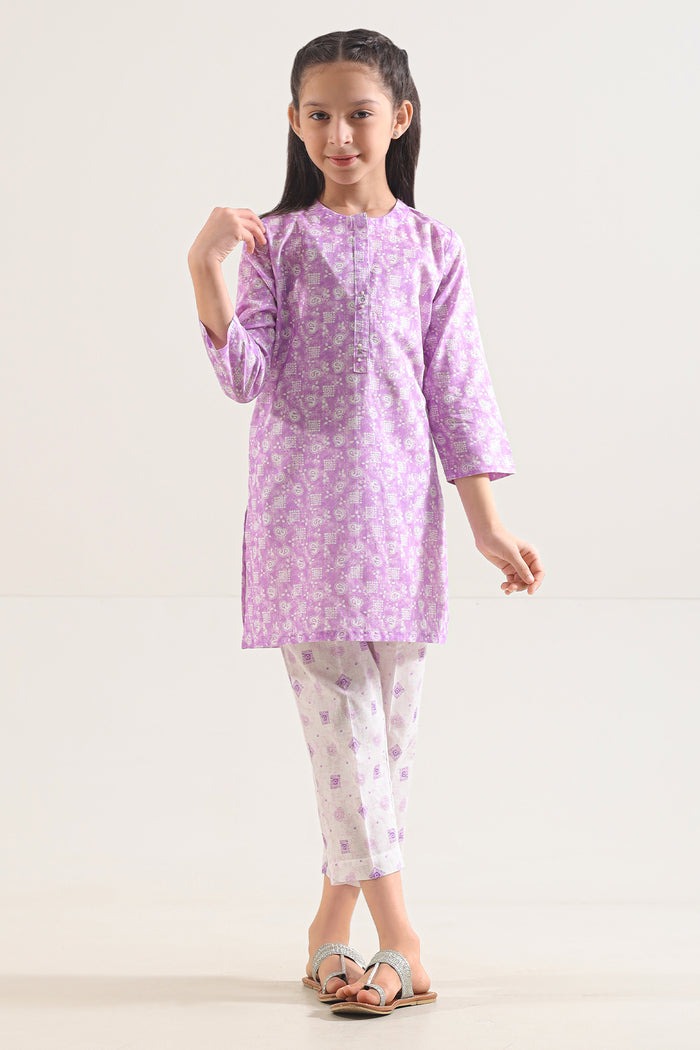Pinted-Lawn-Stitched-2-Piece-Shirt-Trouser-For-Kids-414