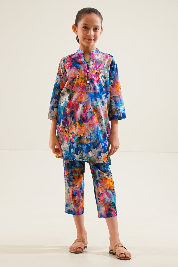 Pinted-Lawn-Stitched-2-Piece-Shirt-Trouser-For-Kids-422