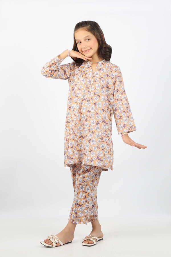 Pinted-Lawn-Stitched-2-Piece-Shirt-Trouser-For-Kids-58073