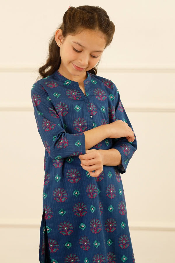 Pinted-Lawn-Stitched-2-Piece-Shirt-Trouser-For-Kids-83683