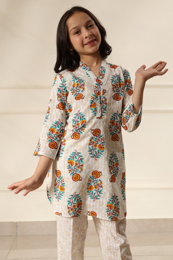 Pinted-Lawn-Stitched-2-Piece-Shirt-Trouser-For-Kids-86042