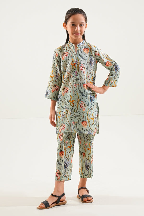 Printed-Arabic-Premium-Lawn-Stitched-2-Piece-Shirt-Trouser-For-Kids-804