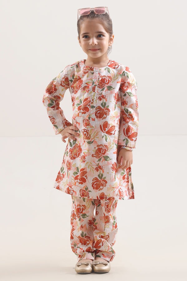 Printed-Lawn-Stitched-2-Piece-Shirt-Trouser-For-Kids-0