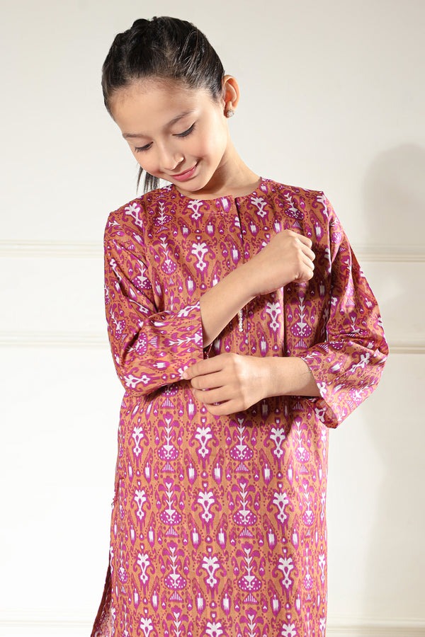 Printed-Lawn-Stitched-2-Piece-Shirt-Trouser-For-Kids-88705