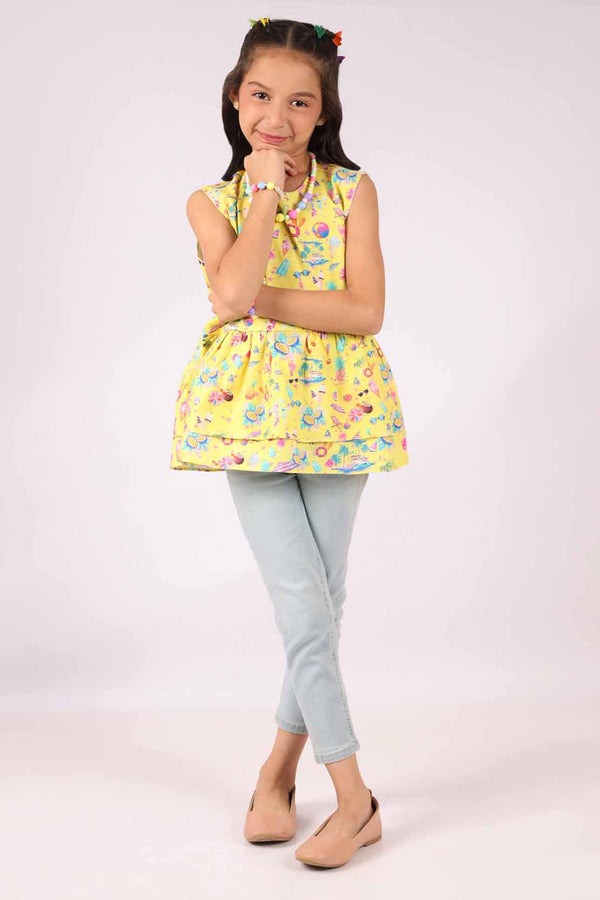 Stitched-Cotton-Dobby-Ruffle-Peplum-Top-For-Kids-54888