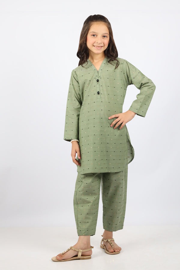 Stitched-Cotton-Jacquard-Shirt-Trouser-For-Kids-54084
