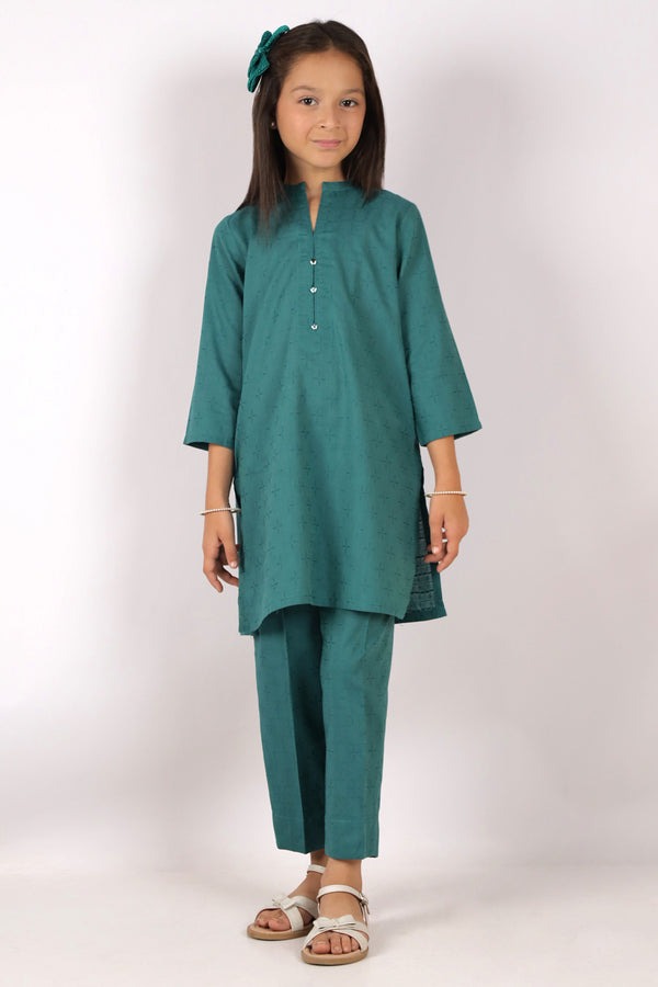 Stitched-Cotton-Jacquard-Shirt-Trouser-For-Kids-58435