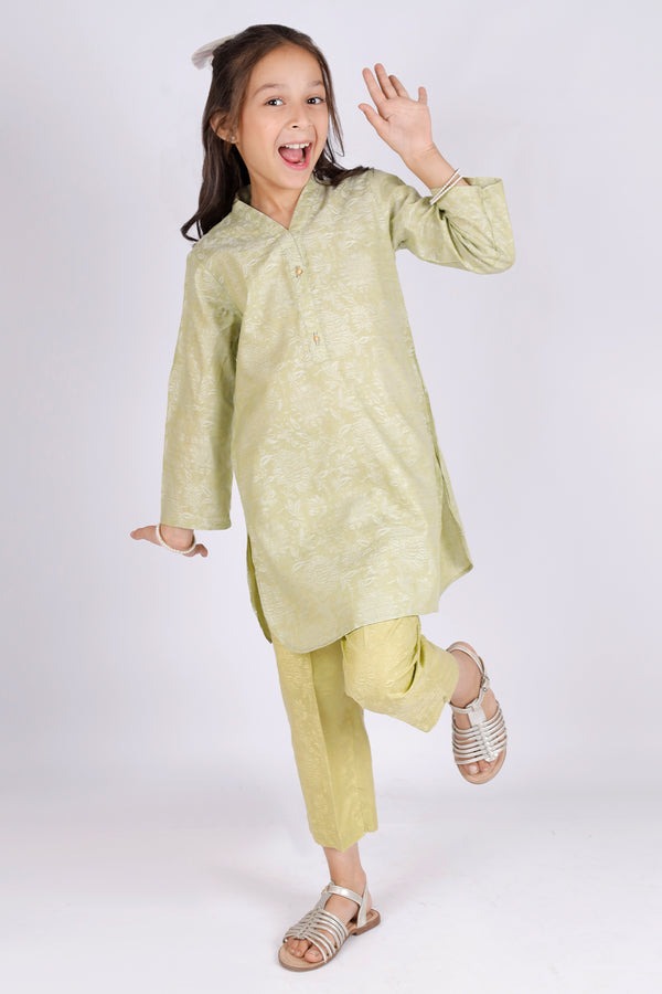 Stitched-Cotton-Jacquard-Shirt-Trouser-For-Kids-59272