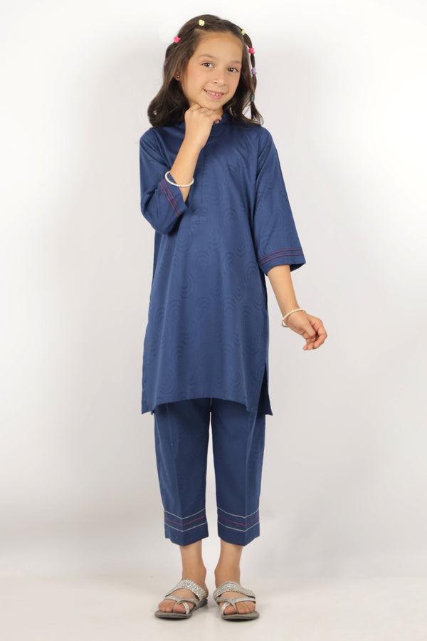 Stitched-Cotton-Jacquard-Shirt-Trouser-For-Kids-59292