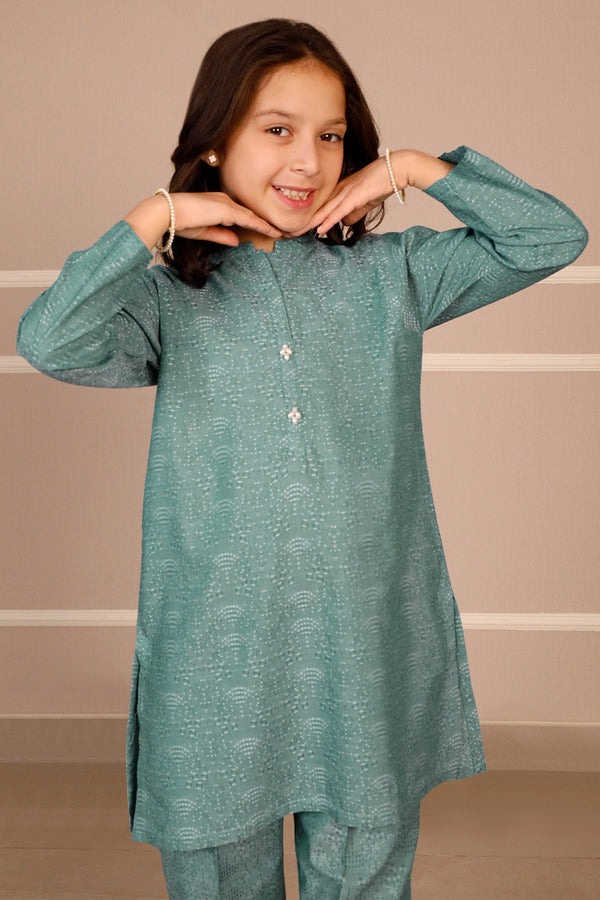 Stitched-Cotton-Jacquard-Shirt-Trouser-For-Kids-59619
