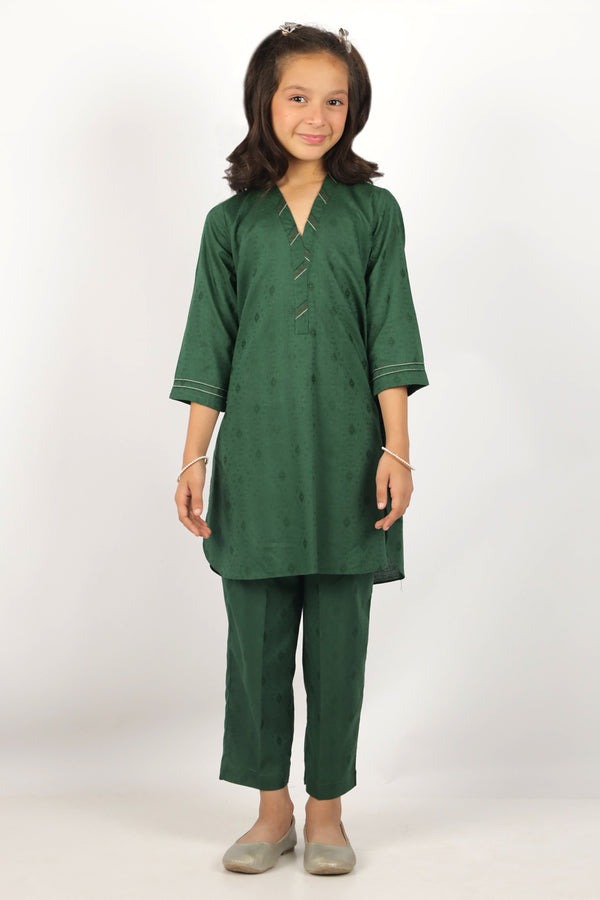 Stitched-Cotton-Jacquard-Shirt-Trouser-For-Kids-61090