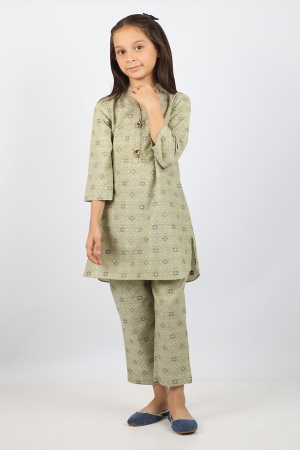 Stitched-Cotton-Jacquard-Shirt-Trouser-For-Kids-61601