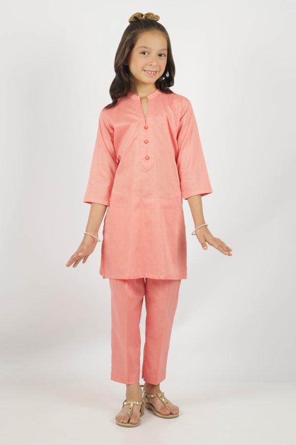 Stitched-Cotton-Jacquard-Shirt-Trouser-For-Kids-62116